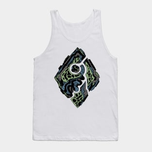 Mellow Cool Abstract Rhombus Tank Top